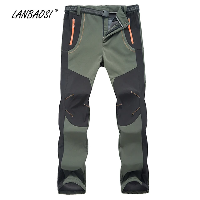 Men's Winter Outdoor Sports Thermal Fleece Lined Warm Windproof