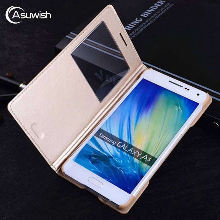 A5 2017 Flip Cover Smart | Flip Cover Samsung Galaxy A5 Sm A500f - Mobile Phone Cases & - Aliexpress