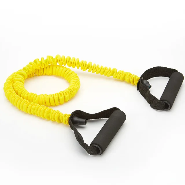 120cm Resistance Bands Pull Rope Workout Fitness Equipments with Cloth Covers Tube Bands Fabric Corssfit Excerise Latex Yoga 4