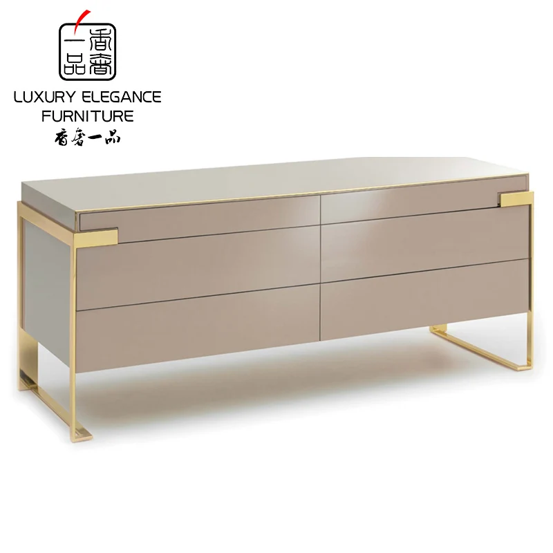 Американский aparador mueble cubertero para cajones sideboard Мебель Из Дерева cajoneras de madera muebles de sala shabby cassettiera - Цвет: Бежевый