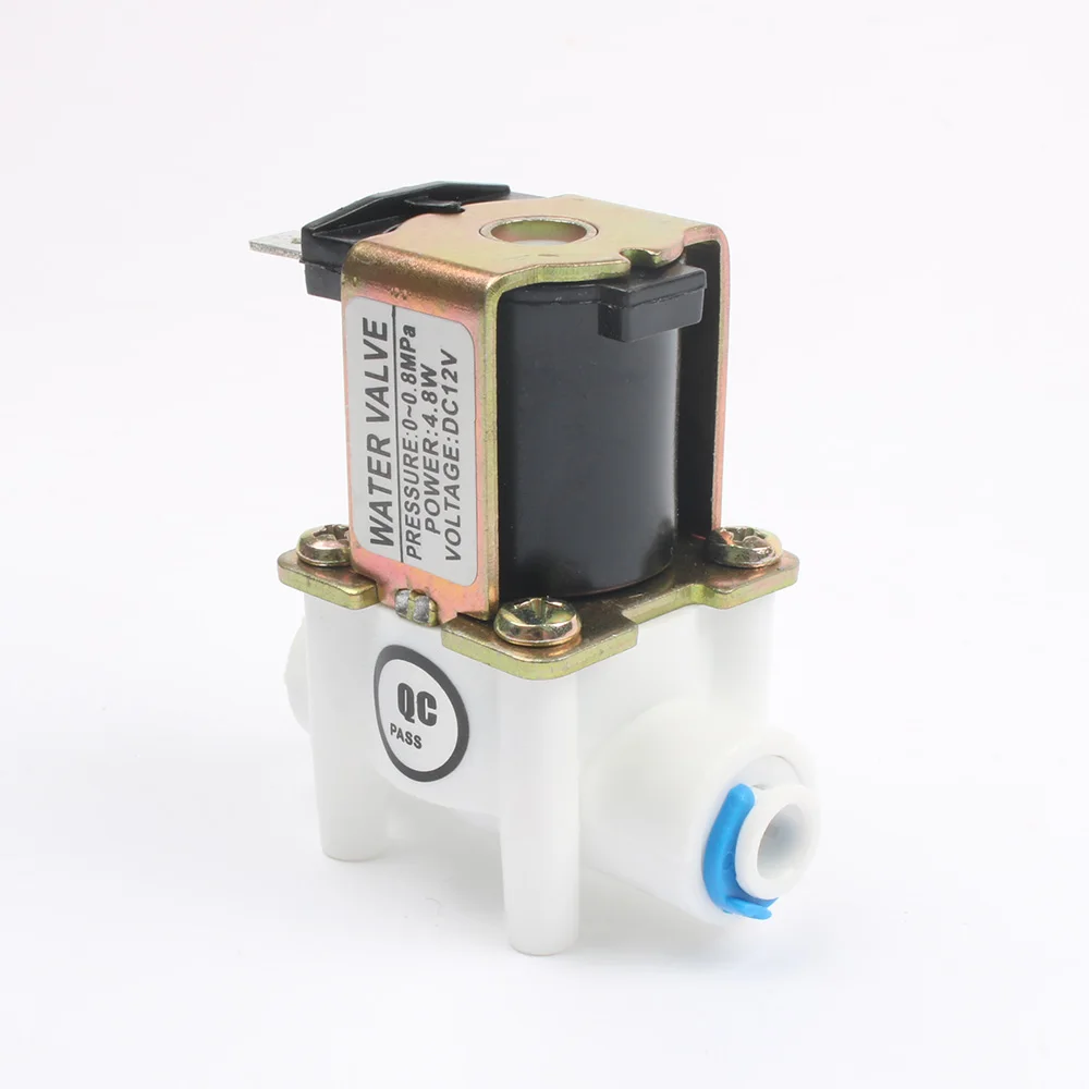 

1PC Electric Solenoid Valve Magnetic DC 12V Water Air Inlet Flow Switch 1/4" quick access general 12v NC 2 minutes