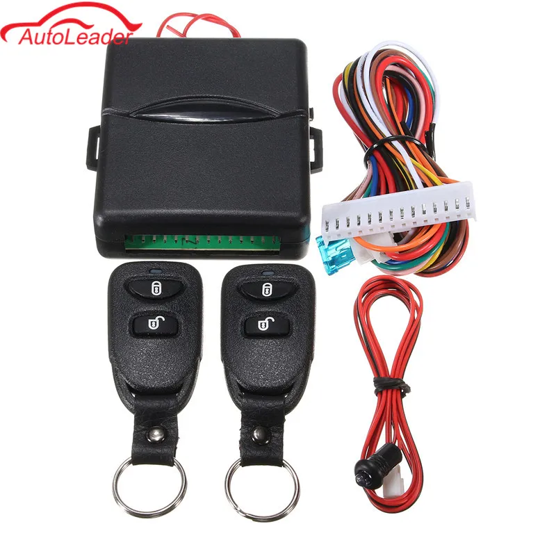 

Hot Auto Remote Central Kit Door Lock Vehicle Keyless Entry System Central Locking with Remote Control Car Alarm Systems