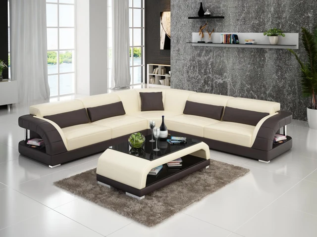 Heldere Gekleurde L Vorm Woonkamer Lederen Sofa G8016B in Heldere ... Heldere Gekleurde L Vorm Woonkamer Lederen Sofa G8016B in Heldere ...