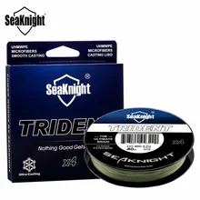 Nunatak TRIDENT 500 м 547Yds PE плетеный 4 стойки плетеная рыболовная леска 8-80LB пресноводная/соленая вода рыболовная леска