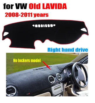 

RKAC Car dashboard covers for Volkswagen VW Old Lavida 2008-2011 Low Configuration Right hand drive dash cover accessories