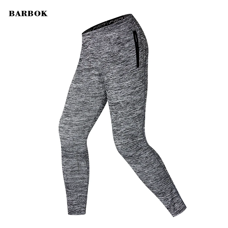 

BARBOK Men Sports Training Pants Elastic Breathable Fitness Workout Skinny Trousers Jogging Elasticity Jogger Pants