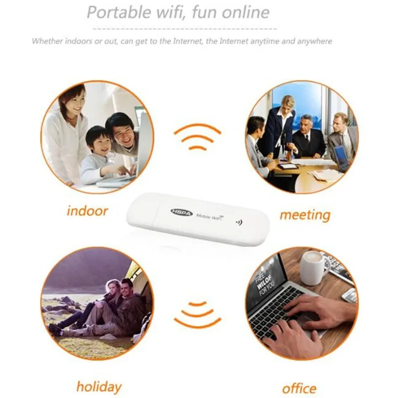 Wi Fi модем TIANJIE 3G беспроводной мини адаптер с USB точка доступа аналогичная Huawei E355