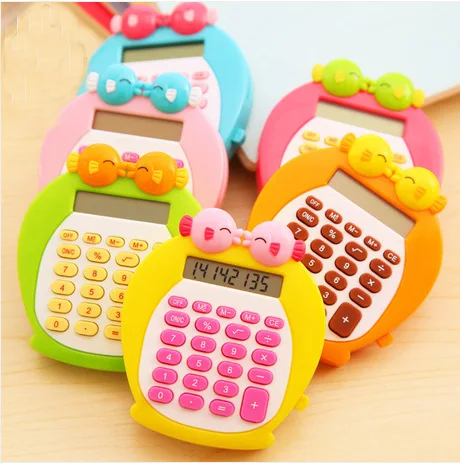 South Korea kiss fish cute cartoon mini student pocket font b calculator b font 4 color