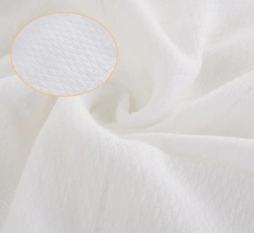 [Sigzagor] 1 Prefold ткань пеленки подгузник вставки отрыжка ткани мягкие вставки полиэстер хлопок марлевые муслин 49x35 см 19.3x13.8in