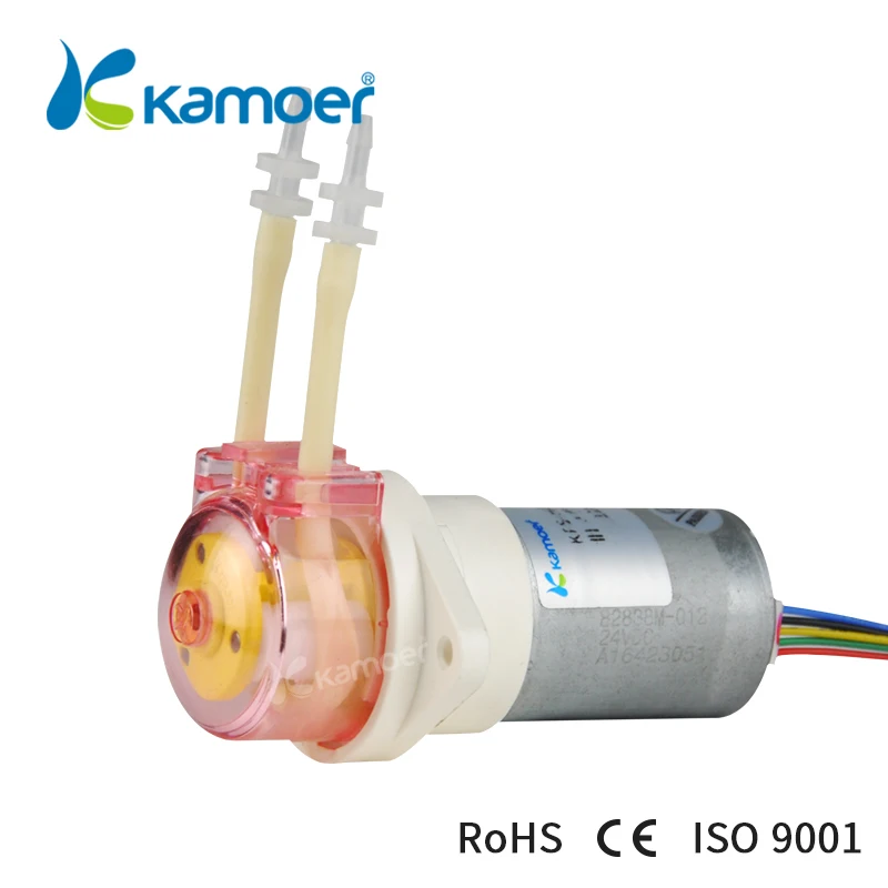 Kamoer KFS перистальтический насос для жидкости с бесщеточным двигателем 12 В/24 В, насос для воды и аквариума