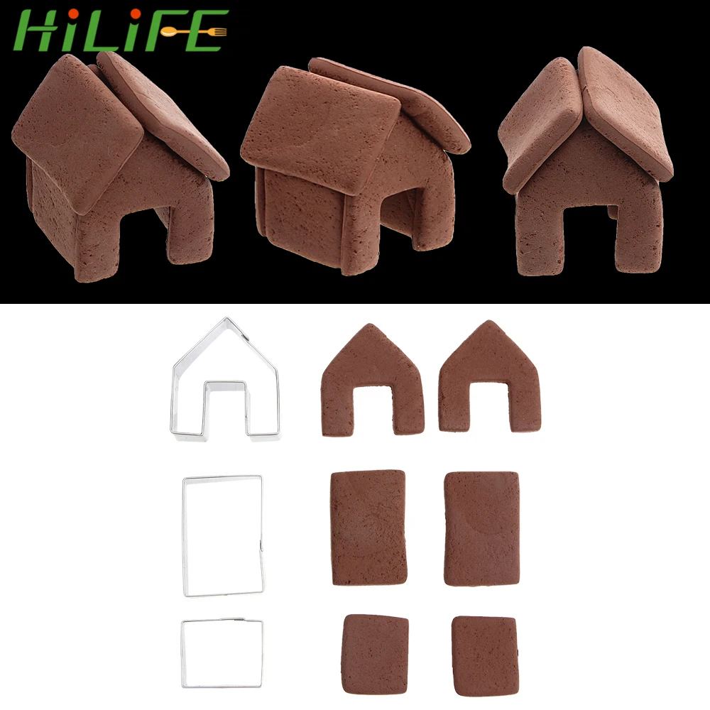 Формочка для печенья HILIFE 3 шт./компл. сделай сам из нержавеющей стали формочка