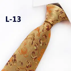 Классический шелковые мужские галстуки новый дизайн Галстуки 8 см китайский дракон Китай талисман для мужской формальный деловой