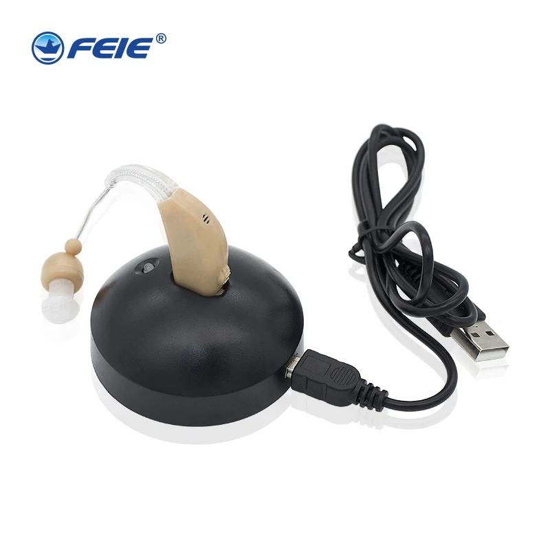 

GZ FEIE Hearing Aid Original Rechargeable Hearing Aid Amplifier Sound Cheap Deafness Earphone Voice Loudly Speaker Aides S-108