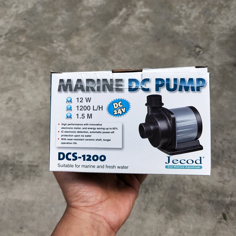 DCS 1200 mute ECO погружной водяной насос DC насос для морского аквариума, резервуар для свежей рыбы