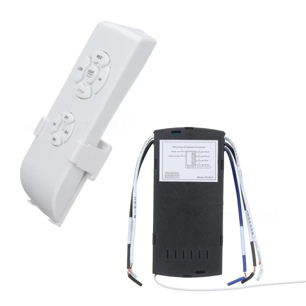 Remote Control Wireless speed control Ceiling Fan Lamp Remote Controller Kit+Timing Wireless Remote Control