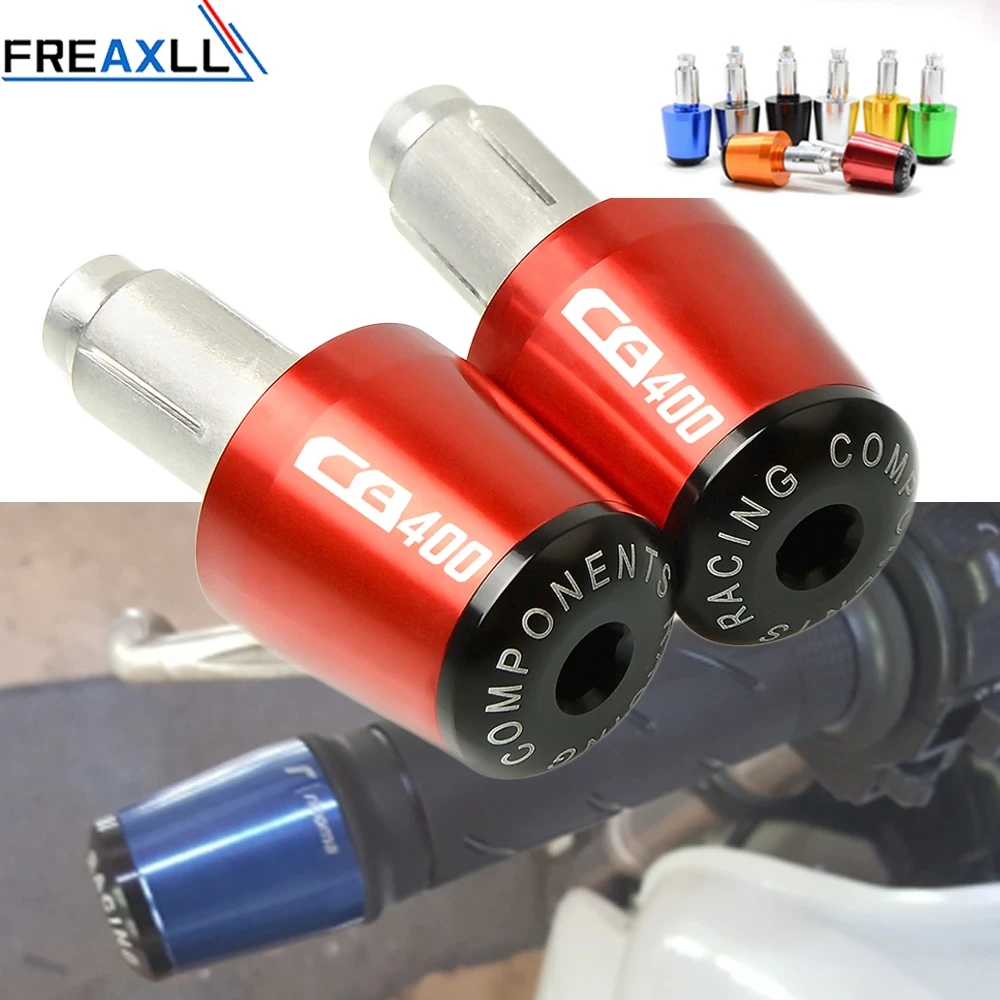 

7/8'' 22mm For Honda CB400SF CB 400 CB400 VTEC 1 2 3 4 CNC Motorcycle Accessories Handlebar Motorbike Handle Bar Grips Cap Ends
