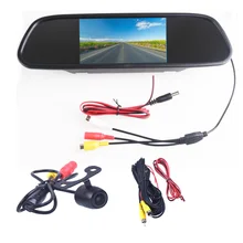 5.0 “5.0 pollice TFT LCD A Colori Car Rear View Monitor Specchio Video Lettore DVD Car Audio Auto Per Auto macchina Fotografica di inverso