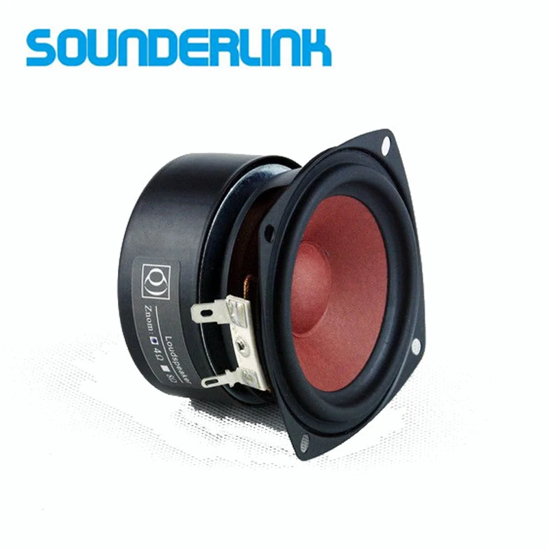 2 шт./лот полнодиапазонные динамики Sounderlink HiFi 3 дюйма трехдюймовый блок твитер