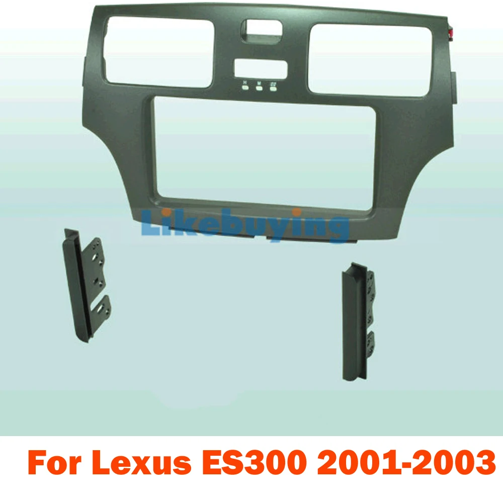 2 Din Car Frame Dash Kit for Lexus ES300 2001 2002 2003 For 178*100mm or 200*100mm size 2 Din