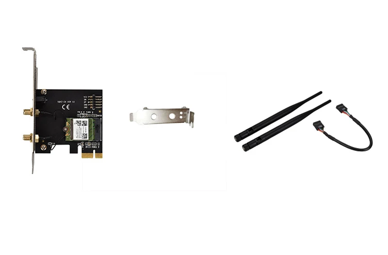 PCI E к NGFF M.2 Wi Fi Bluetooth адаптер беспроводной модуль Преобразователь карта две