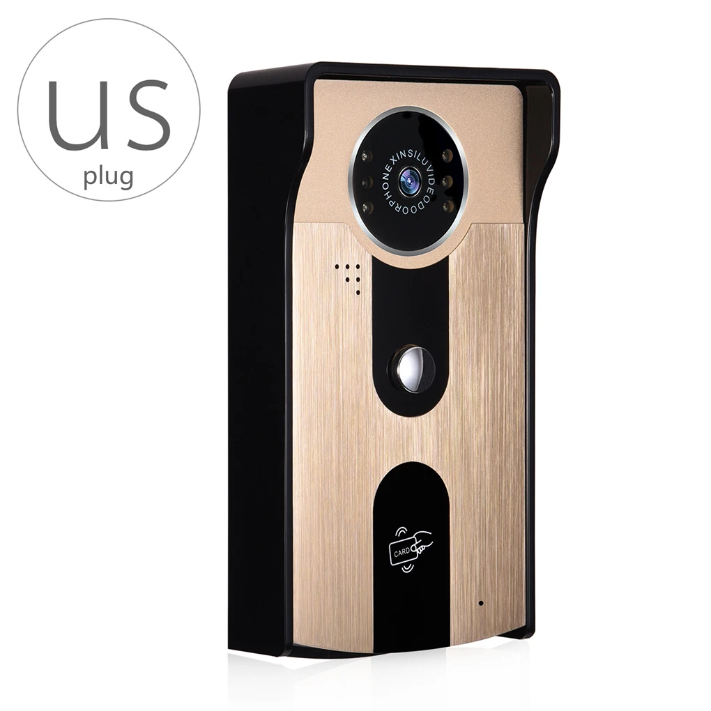 

A6 Wifi Video Door Phone Intercom Doorbell ID Card Entry System Smartphone Remote Control Night Vision