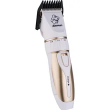 2019 High power pet electric shears dog shaving device charging pet supplies electric push professional P3 professional high power pet electric clipper cat and dog shaving device teddy long hair rabbit special shearing device