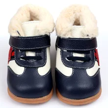 Обувь для малышей ботинки для девочки зима Детские сапоги для девушки снегоступы кожа детская обувь зимняя детская сапоги мальчиков детская обувь дети сначала ходунки малышей мокасины детские сапоги зимние полусапожки