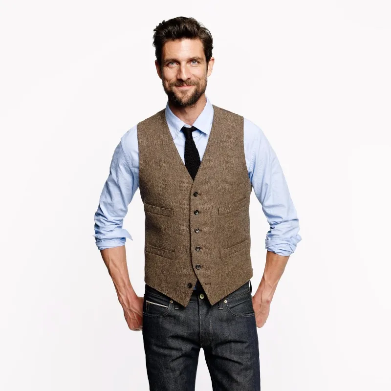 Custom Made New Style Vest 5 Style  Single Breasted Man Waistcoat  Mens/Bridegroom/Best Man Wedding/Dinner/Evening Vests MJ3 casual blazer Suits & Blazer