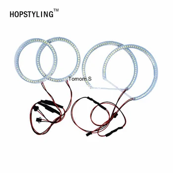 

SMD LED Angel Eyes For BMW Angel Eye Halo Ring Light Error Free 60LEDs SMD E90 3 Series 2*(106mm Full Rings + 131mm Open rings)