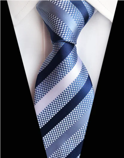 Мужские галстуки 8 см., мужские Модные галстуки в горошек, в клетку, в полоску, с цветочным рисунком, галстуки Corbatas Gravata, жаккардовый темно-синий, винный, деловой галстук для мужчин - Цвет: TT-12