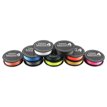 

DNDYUJU 100m 4X Braided Fishing Line 10 Colors Super PE Line Strong Strength Fishing