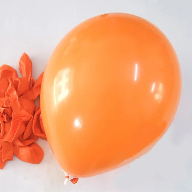 20 50 шт./лот 10 дюймов 1,2 г разноцветные жемчужные золотые белые латексные надувные шары для праздника свадебные украшения с днем рождения - Цвет: Оранжевый