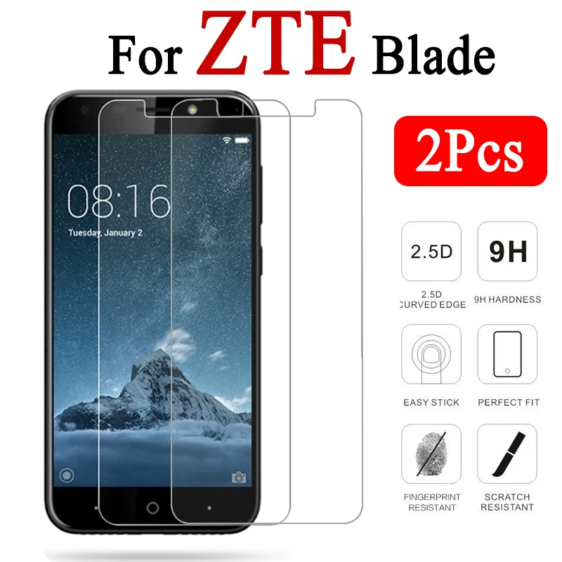 2 шт./лот Защитное стекло для zte blade a520 a510 v7 lite Экранная заставка a512 закаленное стекло v 7 a 520 510 512 v7lite защитная пленка