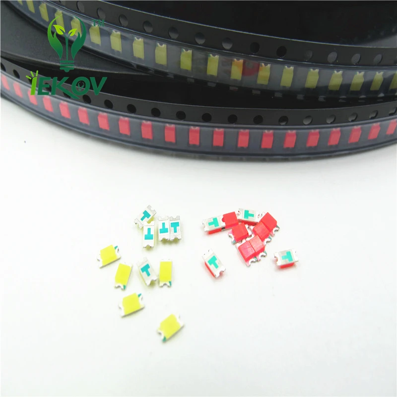 100 шт. 1206 SMT/SMD белый светодиодный светильник диодный прозрачный DIY 6000 6500K