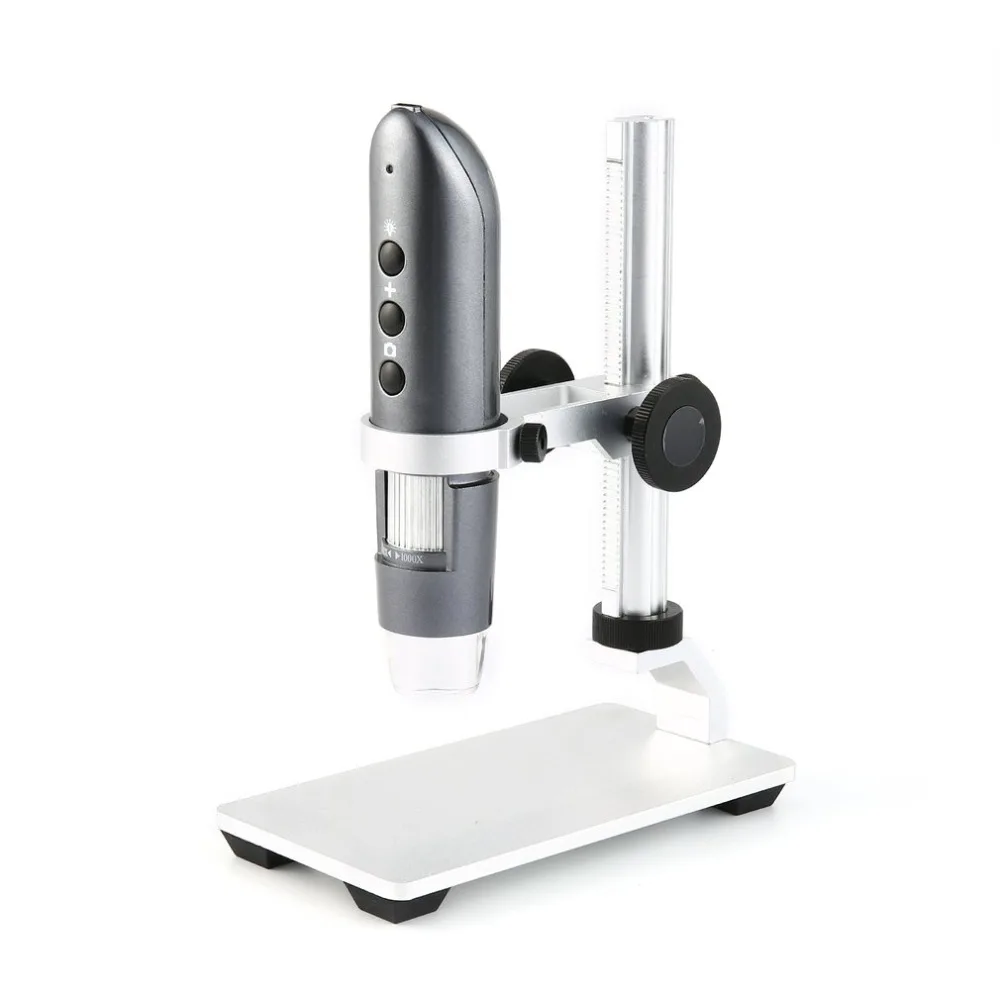 

Wifi 8 LED Digital 1000x Microscope Magnifier Camera with Stand Electron Microscope Magnifier 1000X Lens USB Port