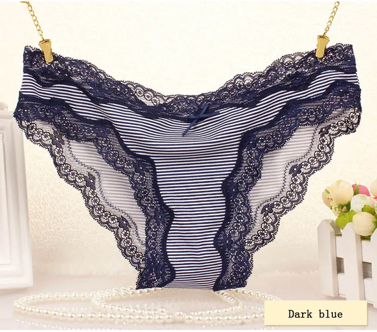 Hot Sale 2017 New Sexy Lace Women Panties Lady's Underwear Briefs Plus Size VS Pink Femme Knickers Tangas Bragas 10