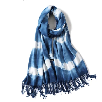 

2020 winter scarf for women fashion soft thick warm cashmere scarves spring lady pashmina shawls and wraps bandana Tassel