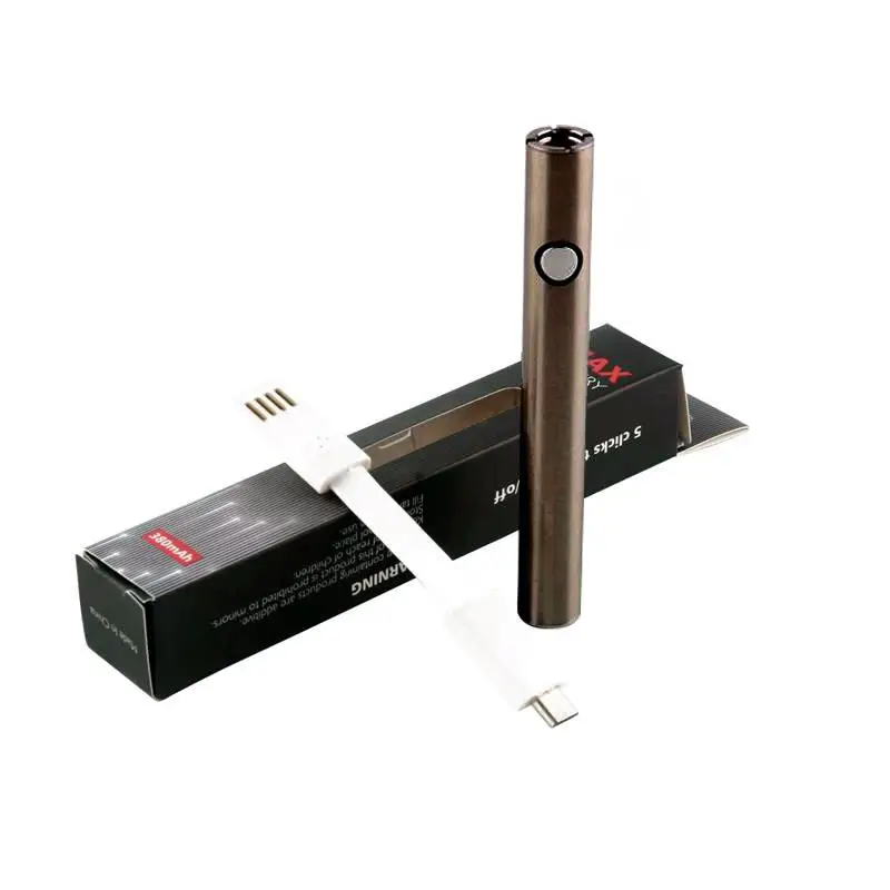 

e cig battery Max C3 Preheating VV Batteries 380mAh Adjustable Voltage Electronic Cigarette for vaporizer pen Thick oil
