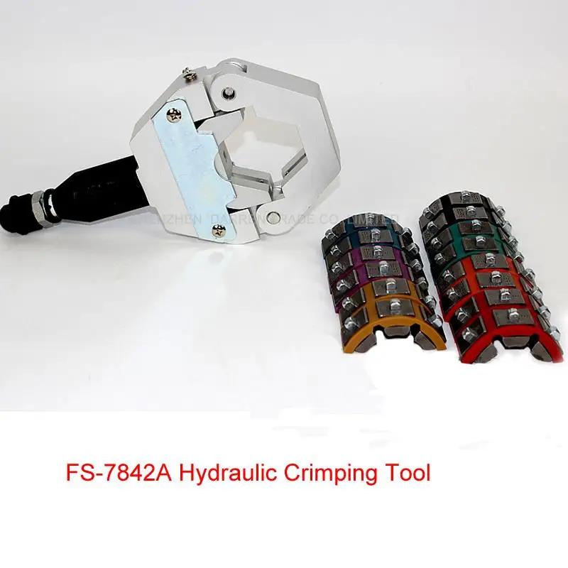 1pcs FS-7842A+CP-180pump Automotive A/C Hose Crimping Tools for Repair Air Conditioner Pipes
