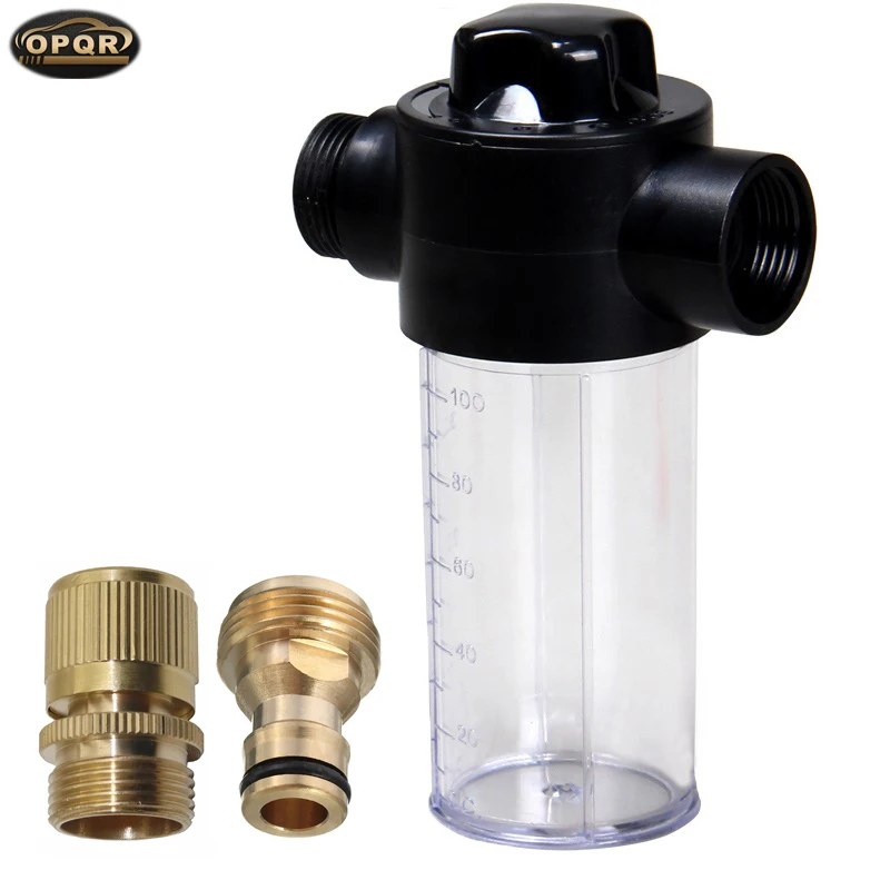 

OPRQ Watering Can High Pressure Car Wash Water Gun Foam Pot Independent Switch Spray Can Control Foam Car Wash Tool 100ML