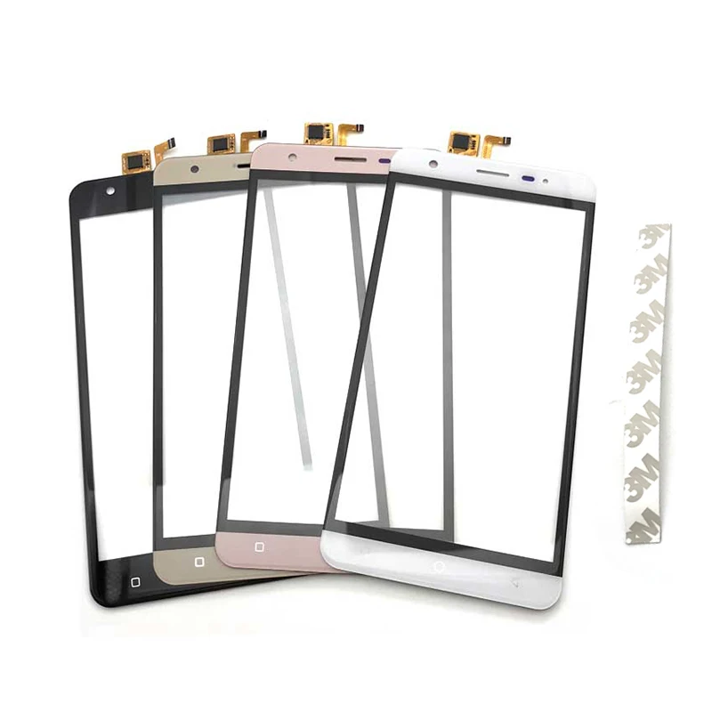 

New Touch screen Panel Display Mobile Phone Front Glass Compatible for Vertex Impress Eagle