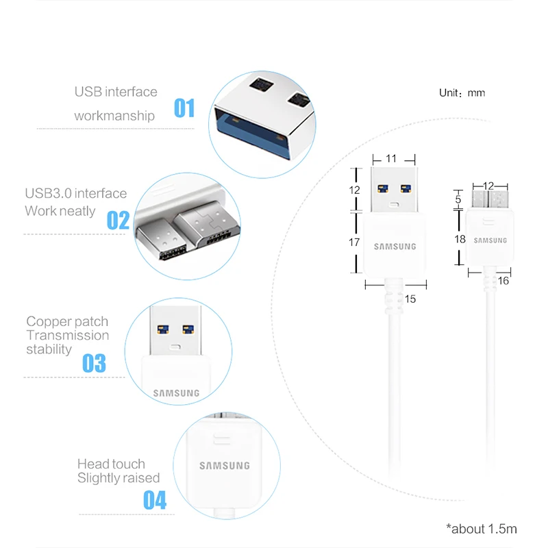 Samsung Galaxy S5 Note3 USB 3 0 кабель i9600 G900 N9002 100% оригинальное быстрое зарядное устройство
