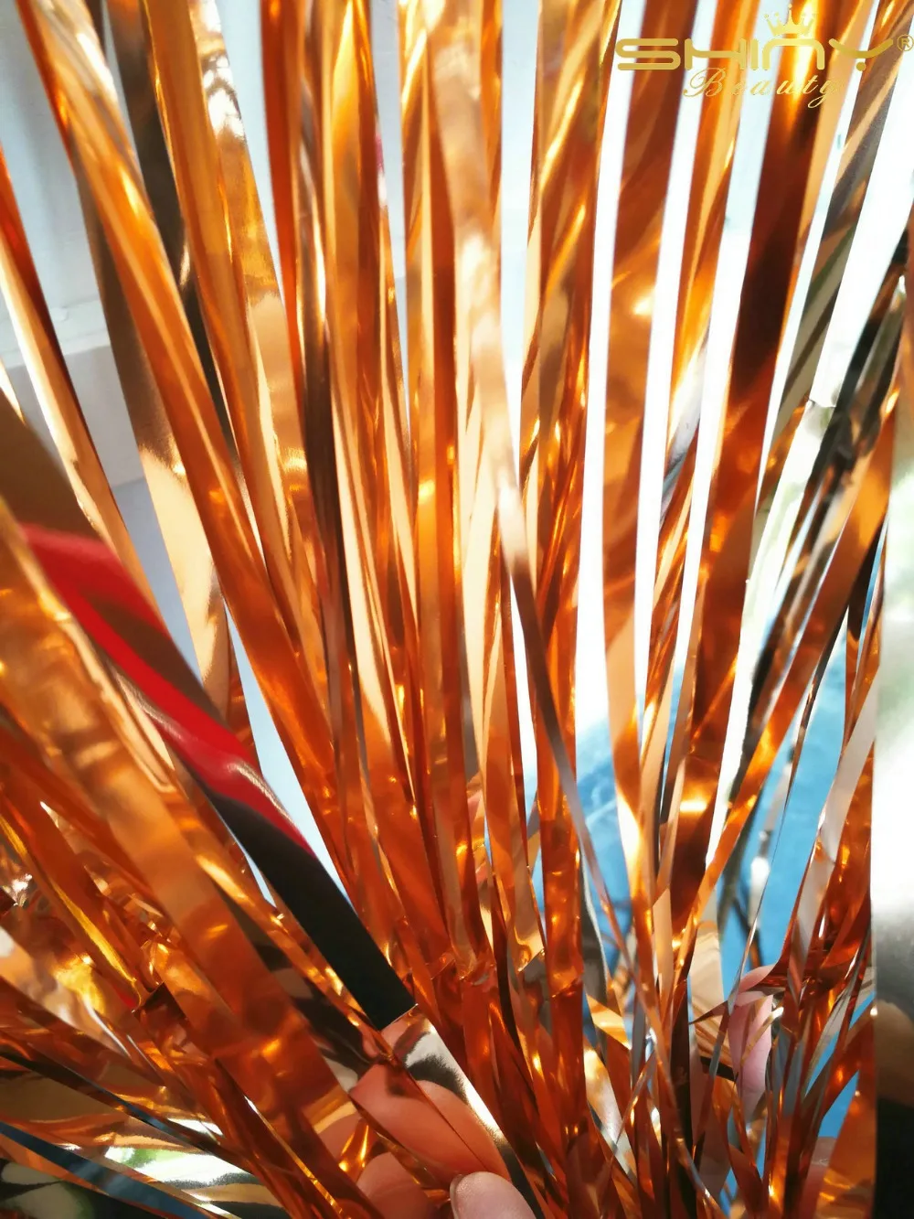 foil fringe curtain13