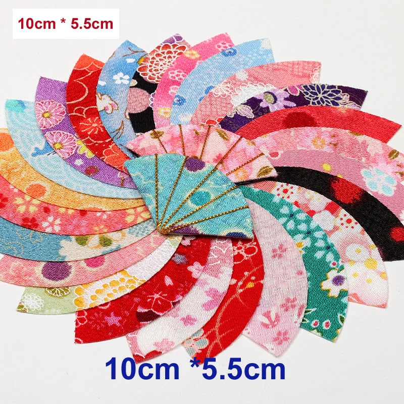 

Japanese wind crepe retro printed cotton sector Sewing Tissue kimono fabric patch work To Patchwork Tilda Cloth 20pc/lot