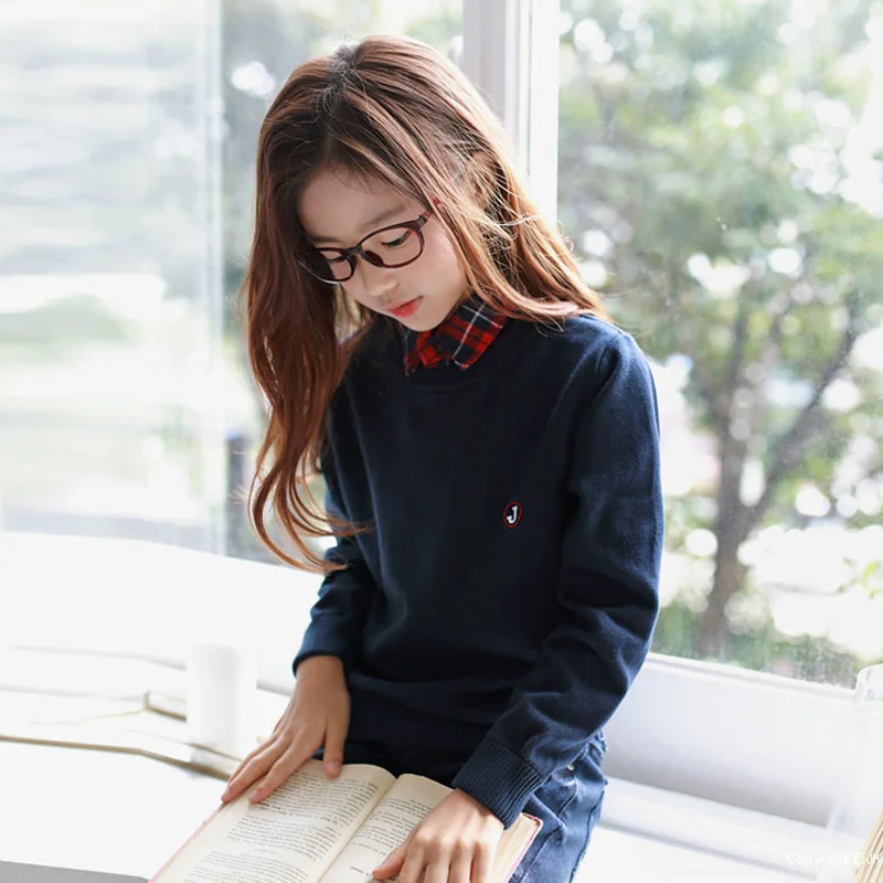 

2018 New Autumn Fashion Baby Sweaters Basic Children Sweater Plaid Collar Patchwork Sweaters Toddler Knit Coat Cotton,#3513