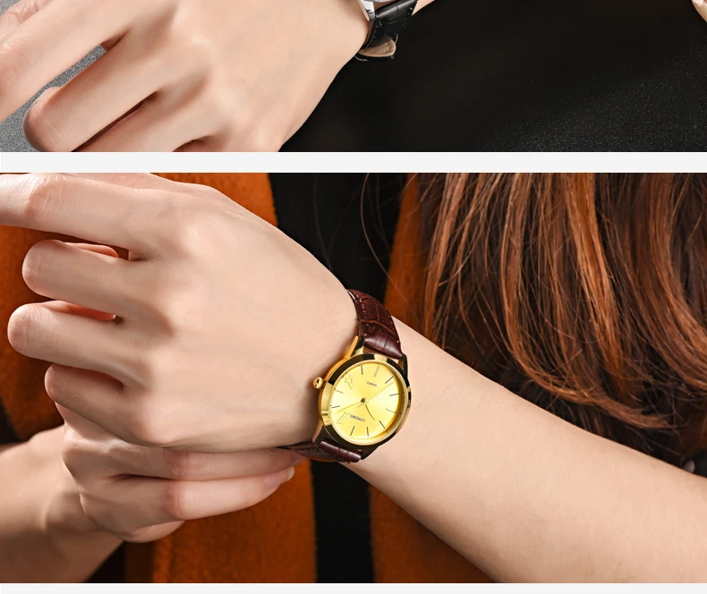 2017 Longbo Роскошные Кварцевые часы Повседневное Мода кожаный ремешок часы Для мужчин Для женщин пару часов Спорт Аналоговый наручные часы