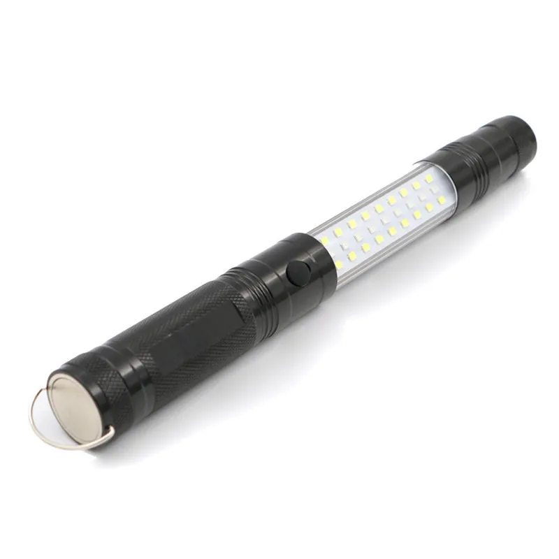 dynamic led turn light flexible torch telescopic 27 3 led magnetic