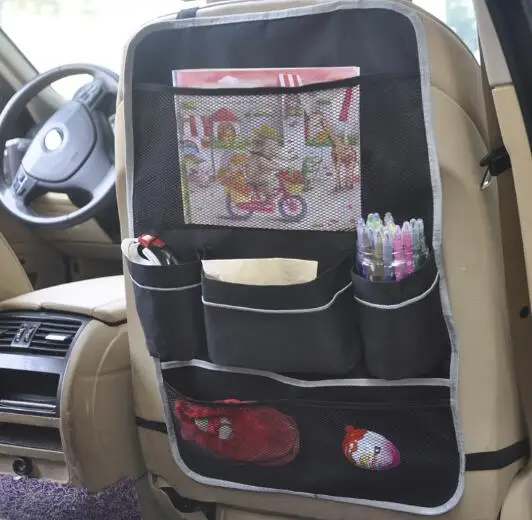 Universal Car Seat Back Tidy Organiser Multi Pocket Auto Travel Hanging