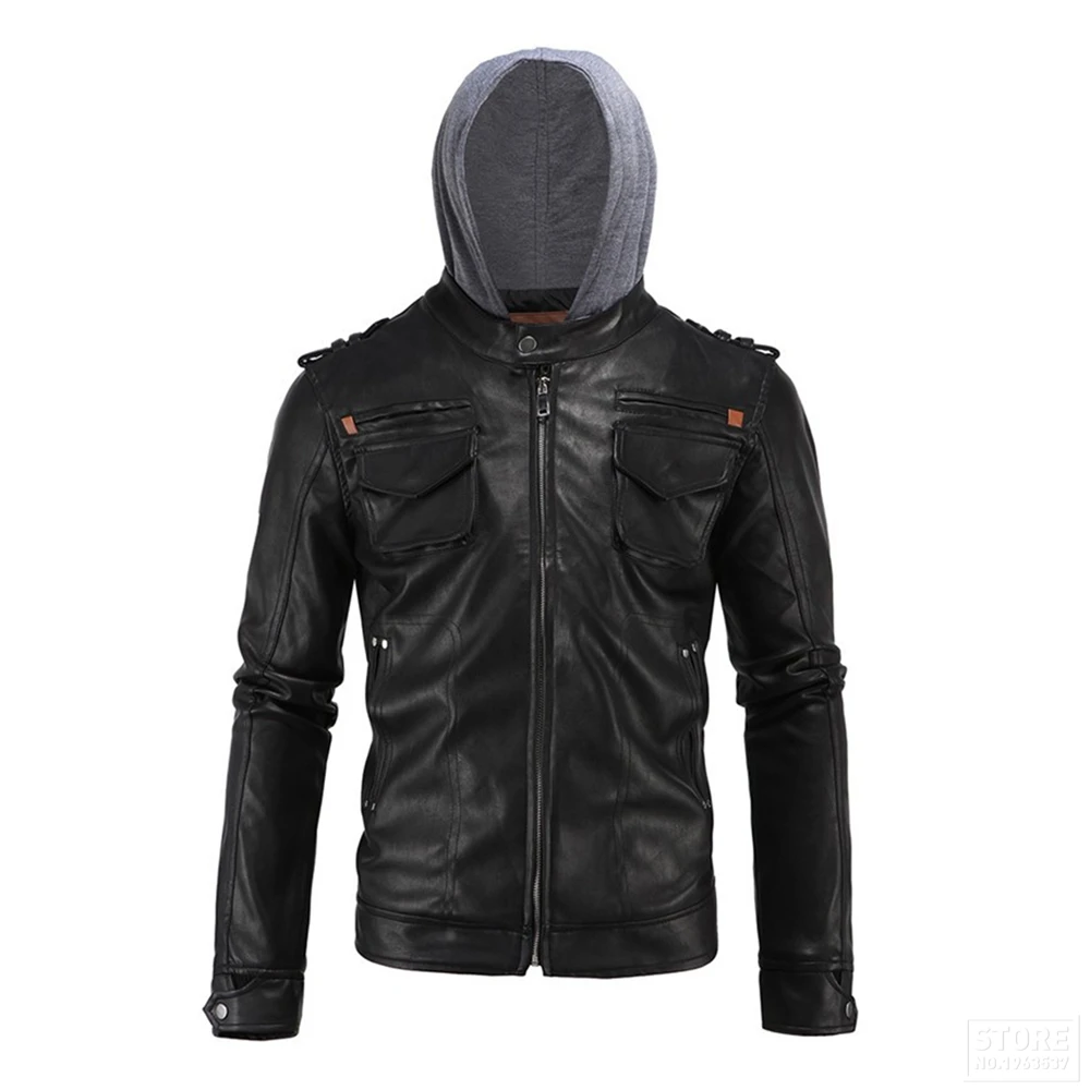 Мужская кожаная куртка с капюшоном Adamo. Куртка мужская Jacket with Hood. New men Genuine Lambskin Leather Jacket Black Slim Fit Biker Motorcycle Jacket. Кожаная куртка с капюшоном Adamo. Куртки мужские капюшон черный