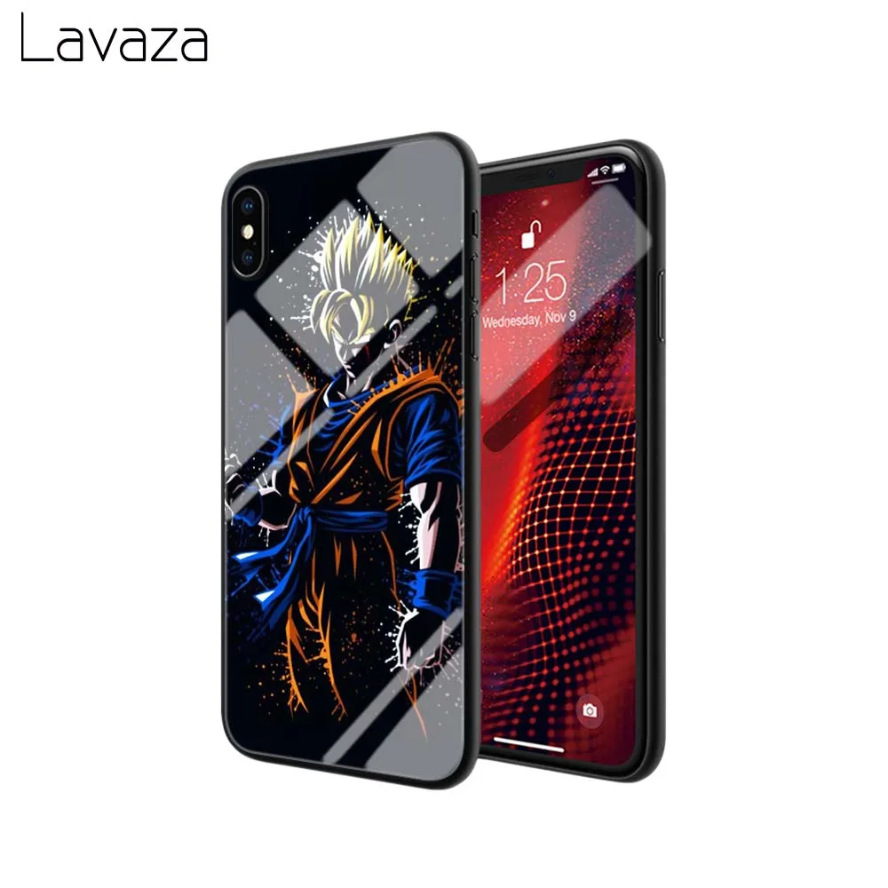 Чехол Lavaza Dragon Ball Z Super DBZ Goku из закаленного стекла для Apple iPhone 6 6s 7 8 Plus X 5 5S SE XS 11 Pro Max XR - Цвет: TG15